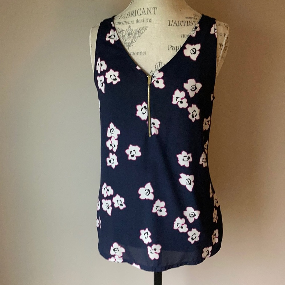Express 1/4zip Cami